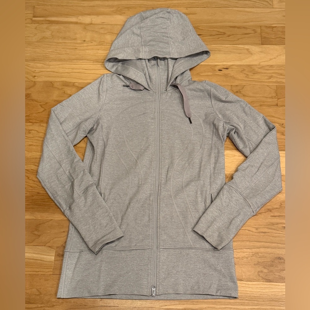Lululemon Stride jacket size 8 Gray -new without tags